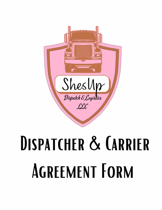 Dispatcher & Carrier Agreement Template